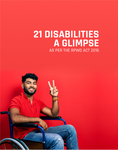 21 Disabilities A Glimpse as per the RPWD ACT 2016
